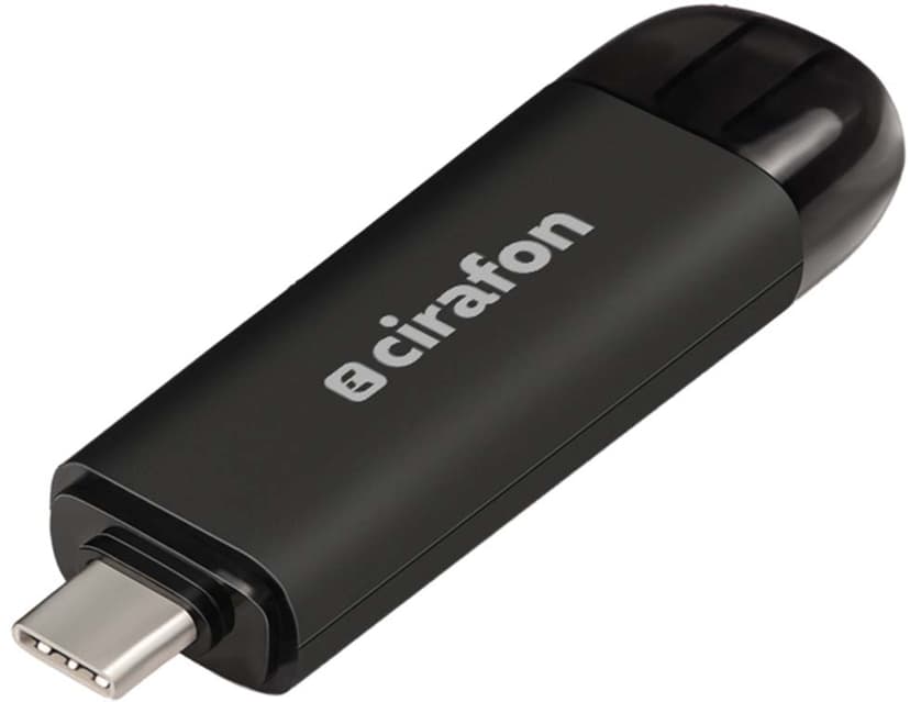 Cirafon Muistikortinlukija USB-A+USB-C