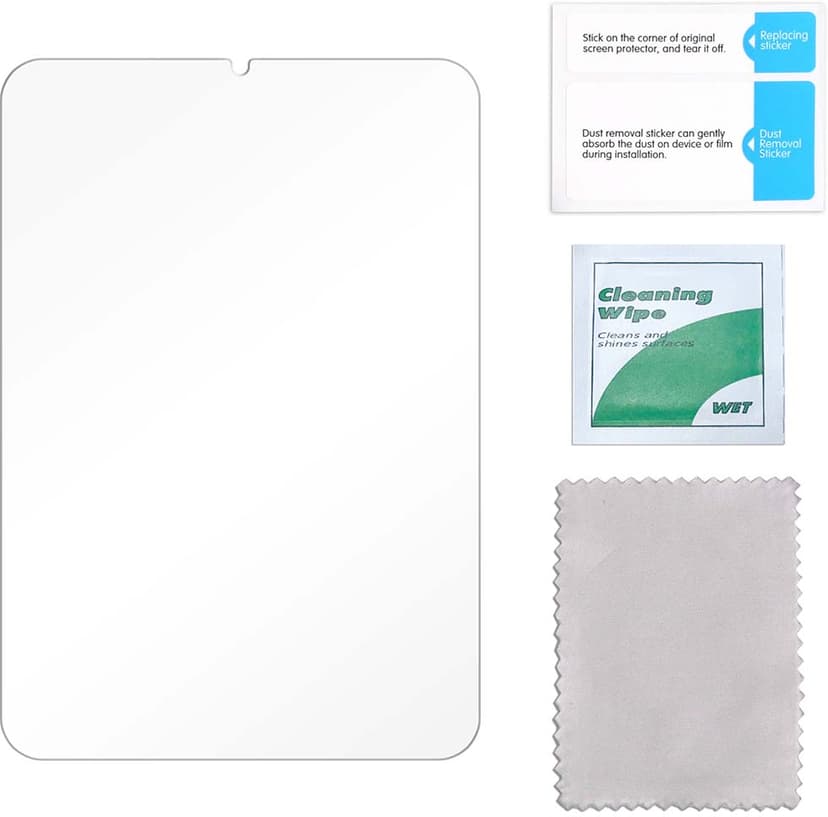 Cirafon Ultra-clear Tempered 9H Glass iPad Mini 8.3" 6th gen, iPad Mini 8.3" 7th gen