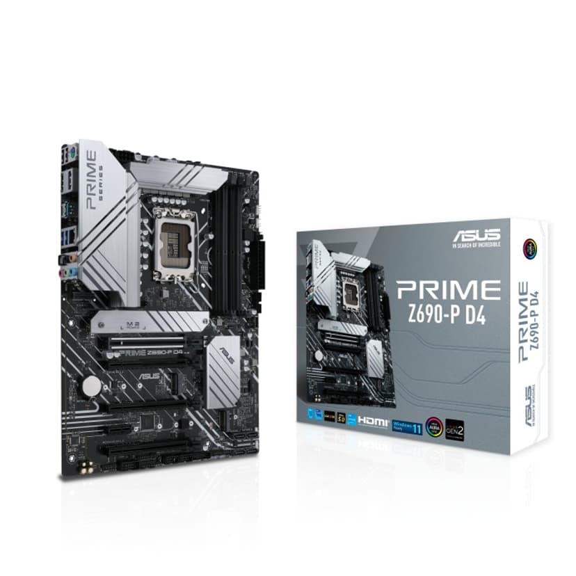 ASUS Prime Z690-P D4 DDR4 LGA 1700 ATX Bundkort