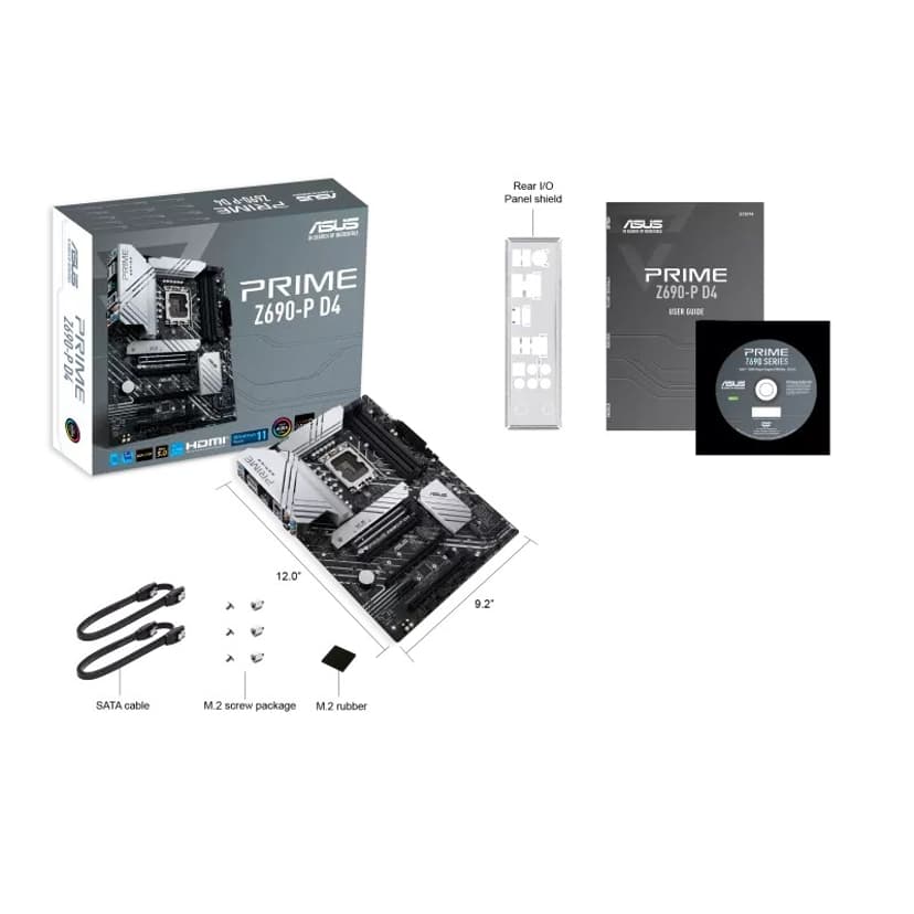 ASUS Prime Z690-P D4 DDR4 LGA 1700 ATX Hovedkort
