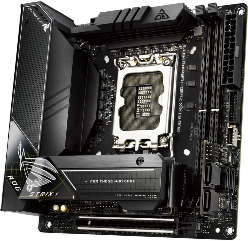 ASUS ROG Strix Z690-I Gaming WIFI DDR5 LGA 1700 Mini-ITX Moderkort