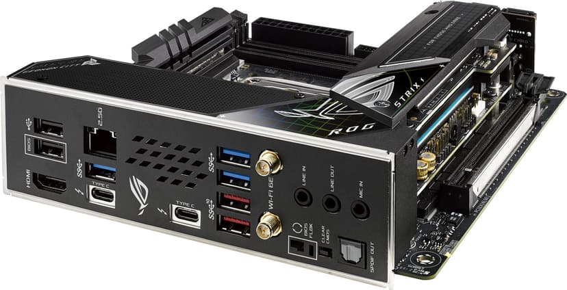 ASUS ROG Strix Z690-I Gaming WIFI DDR5 LGA 1700 Mini-ITX Moderkort