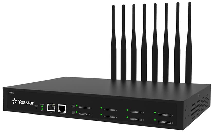 Yeastar TG800 8 channel VoIP GSM-gateway