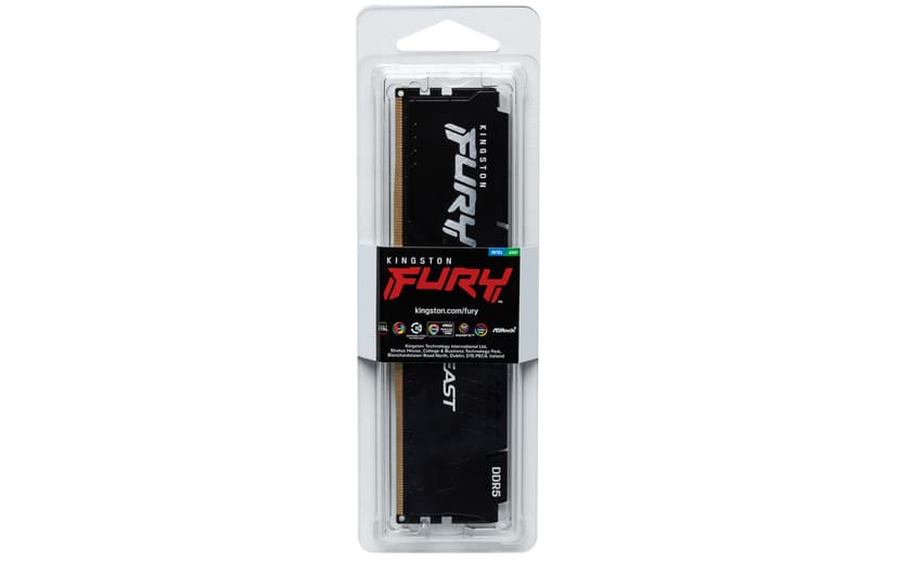 Kingston FURY Beast XMP 16GB 5200MT/s DDR5 288-pin DIMM