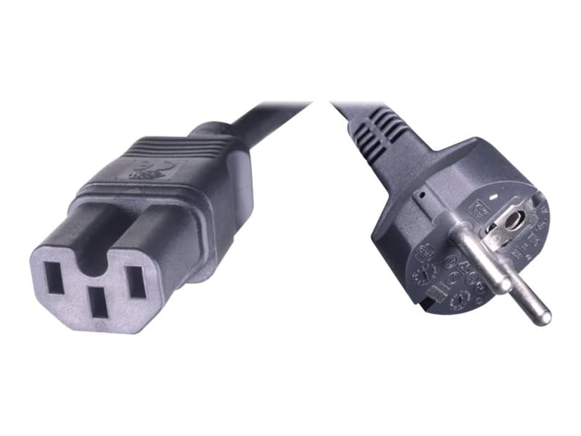 HPE 2.5m C15 - CEE 7-VII 2,5 m C15 coupler 2.5m C15