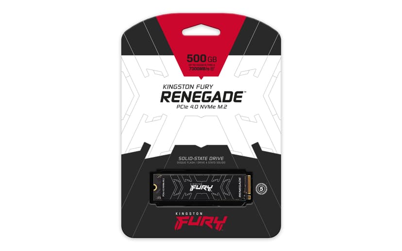 Kingston FURY Renegade 500GB SSD M.2 PCIe 4.0