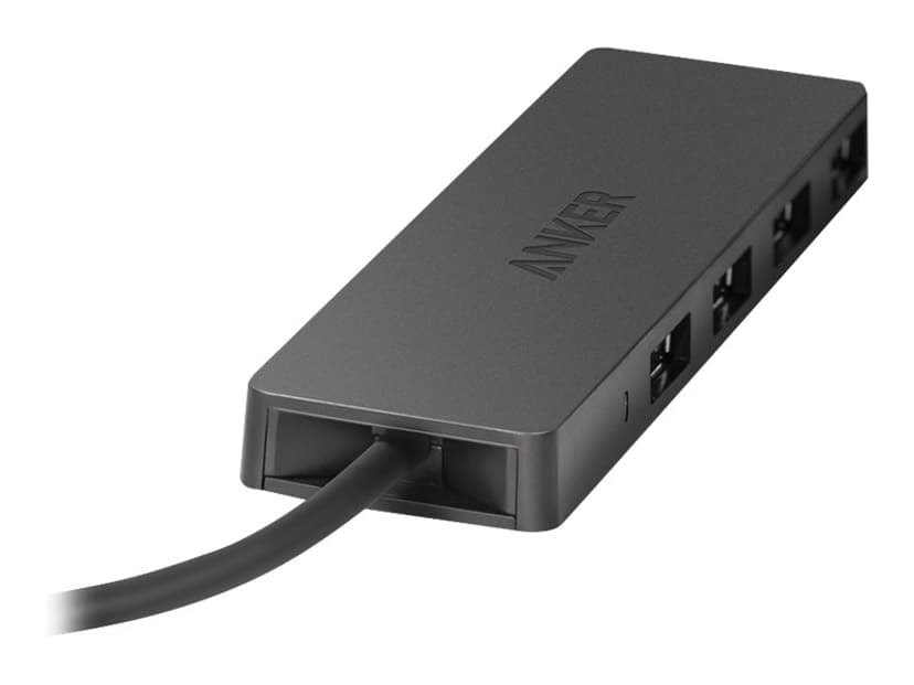 Anker Innovations A7516016 keskitin USB 3.2 Gen 1 (3.1 Gen 1) Type-A 5000 Mbit/s Musta USB 3.2 Gen 1 (3.1 Gen 1) Type-A USB 3.2 Gen 1 (3.1 Gen 1) Type-A
