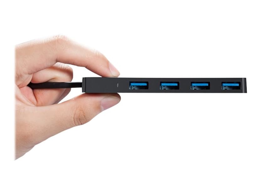 Anker Innovations A7516016 grensesnitt-hub USB 3.2 Gen 1 (3.1 Gen 1) Type-A 5000 Mbit/s Sort