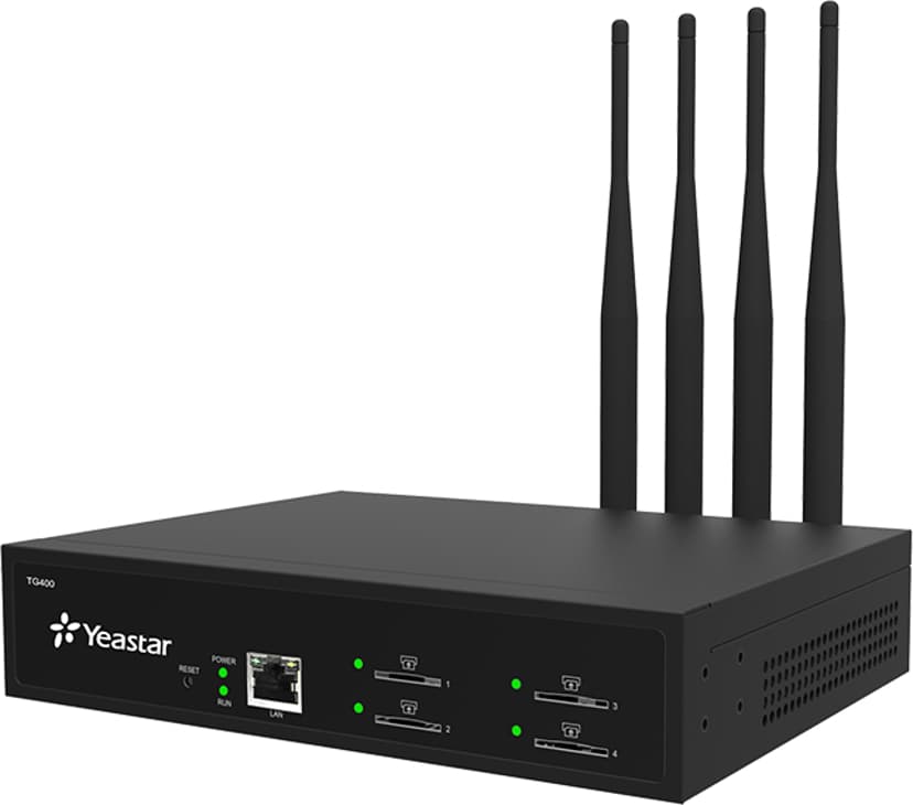 Yeastar TG400L 4 channel VoIP LTE/4G-gateway
