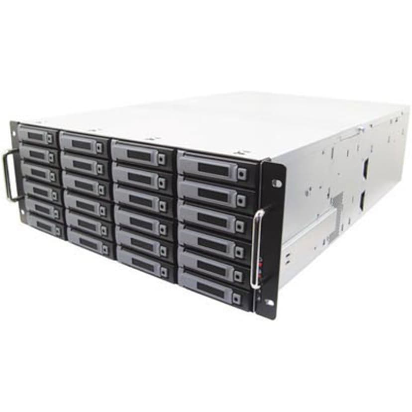 AIC 4U 19" Storagechassie 1010W Red Psu SAS-Bakplan 24HDD