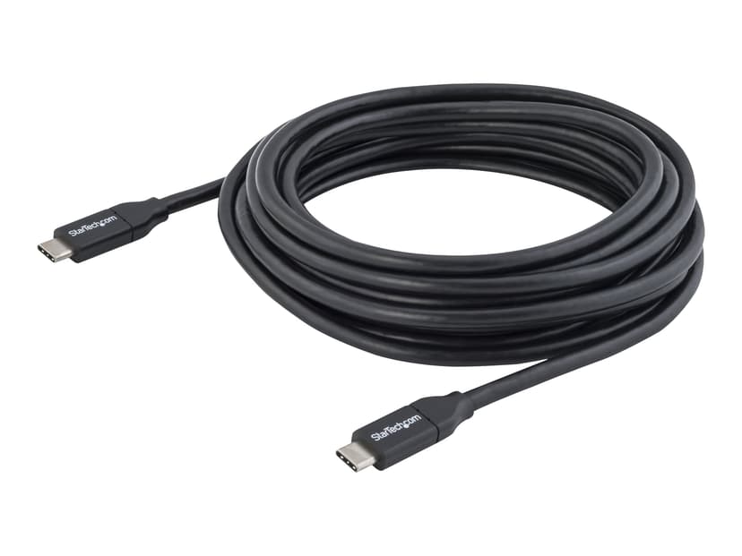 Startech USB-C (USB 2.0)  Charge Cable w/ PD 100W 4m 4m USB-C USB-C Musta