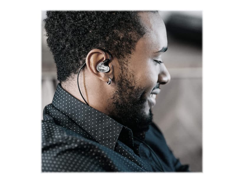 Shure AONIC 4 Grå, Translucent, Vit