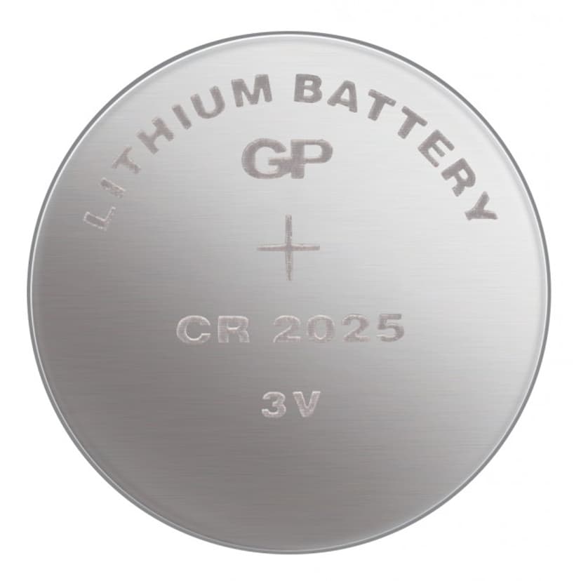 GP Knappcell Lithium CR2025 3V