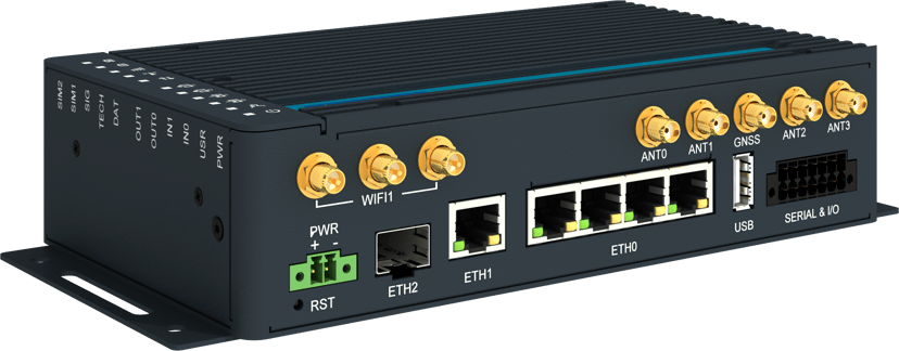 Advantech ICR-4453 5G Wireless PoE Edge Gateway