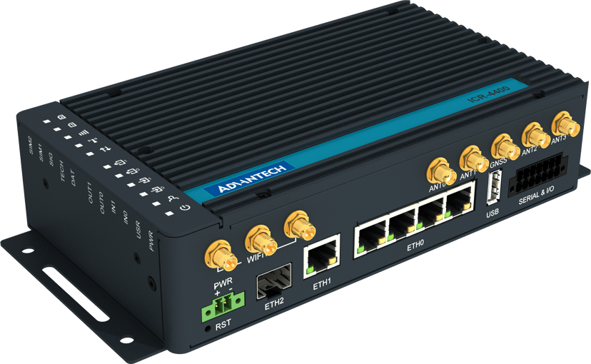Advantech Icr-4453ws 5g Edge Wireless Poe Router