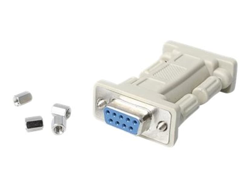 Startech StarTech.com DB9 RS232 seriell nollmodemsadapter - F/F DB9 DB9