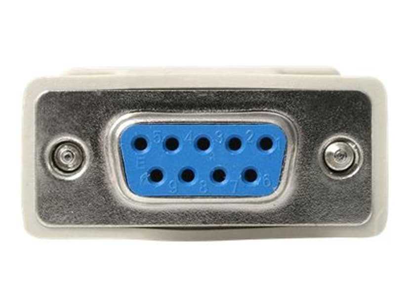 Startech StarTech.com DB9 RS232 seriell nollmodemsadapter - F/F DB9 DB9