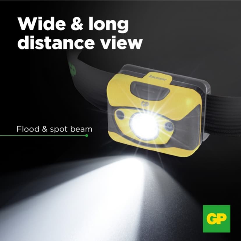 GP Discovery Pandelampe CH46 300 Lumen