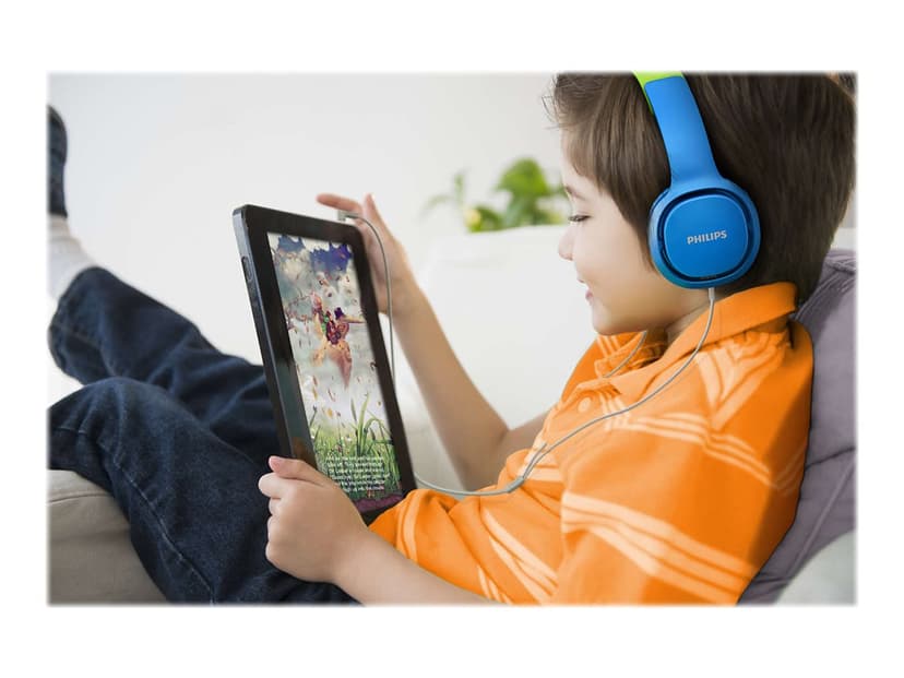 Philips Shk2000bl Kids Headphones - Blue/Green Blå, Grön