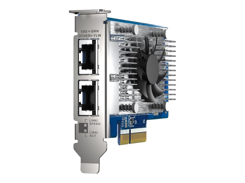 QNAP QXG-10G2T-X710 nätverkskort Intern Ethernet 1000 Mbit/s