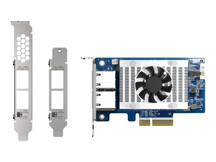 QNAP QXG-10G2T-X710 nätverkskort Intern Ethernet 1000 Mbit/s