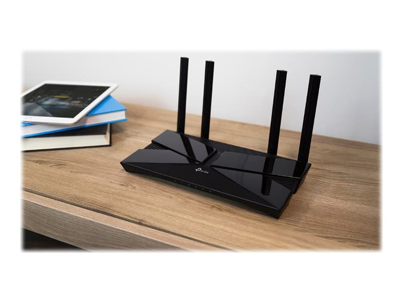 TP-Link Archer AX1500 trådløs ruter Gigabit Ethernet Dobbelbånd (2.4 GHz / 5 GHz) Sort