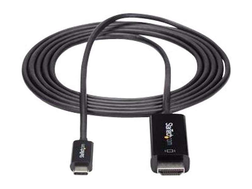 Startech 2m USB C naar HDMI kabel 2m USB C HDMI Zwart