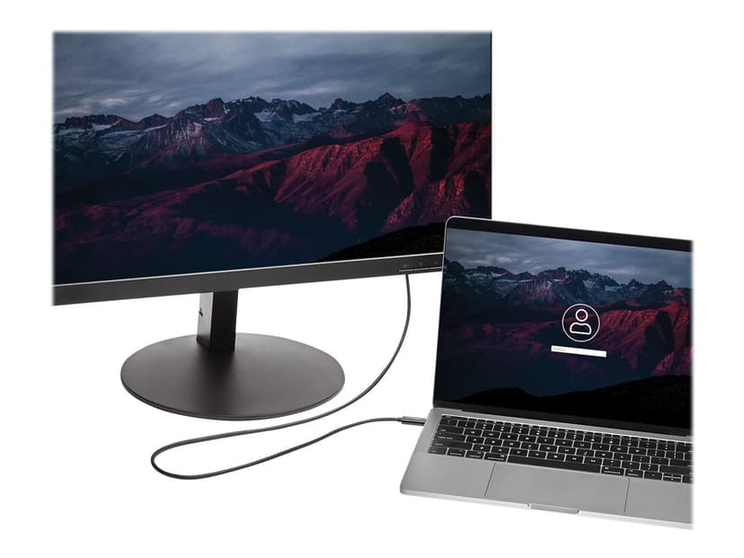 Startech 2m USB C naar HDMI kabel 2m USB C HDMI Zwart
