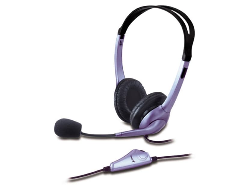 Genius Hs-04S PC Headset W/ Noise-Canceling Mic