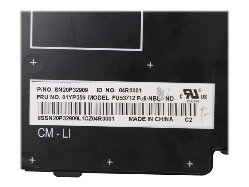 Lenovo 01YP359 reservdelar bärbara datorer Tangentbord