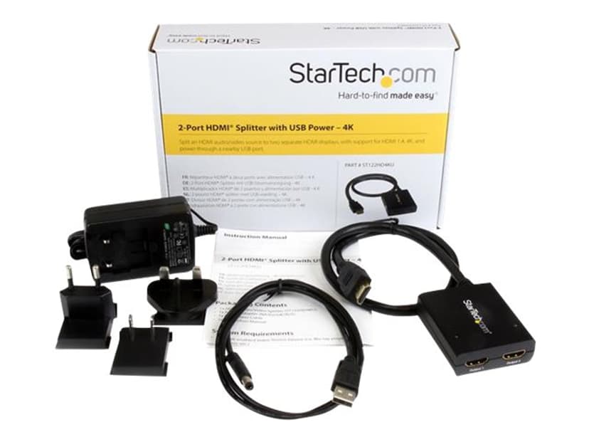 Startech 4K HDMI 2-Port Video Splitter