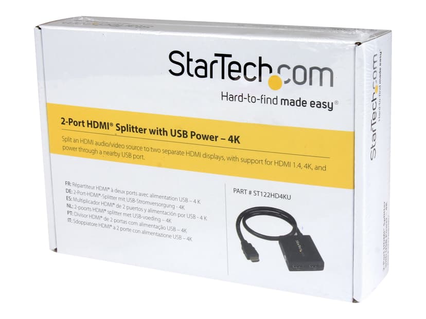 Startech 4K HDMI 2-Port Video Splitter