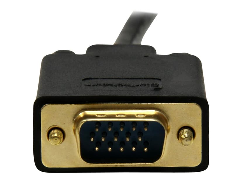 Startech 6ft DisplayPort to VGA Adapter Cable DP to VGA Black 1.8m DisplayPort VGA Musta