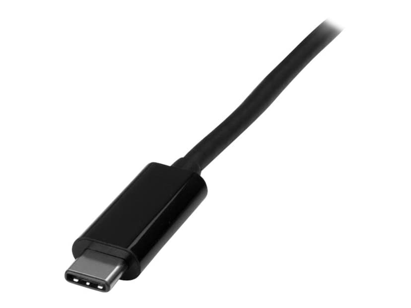 Startech USB-C to VGA Adapter extern videoadapter 2m USB C VGA (D-Sub) Svart