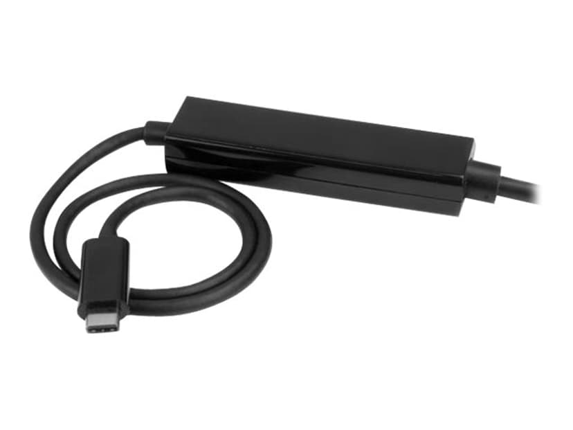 Startech USB-C to VGA Adapter extern videoadapter 2m USB C VGA (D-Sub) Svart