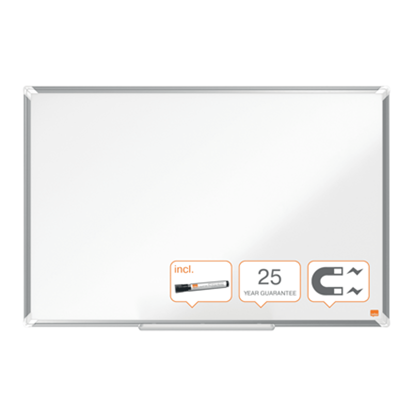 Nobo Whiteboard Premium Plus, emali 120 x 90 cm