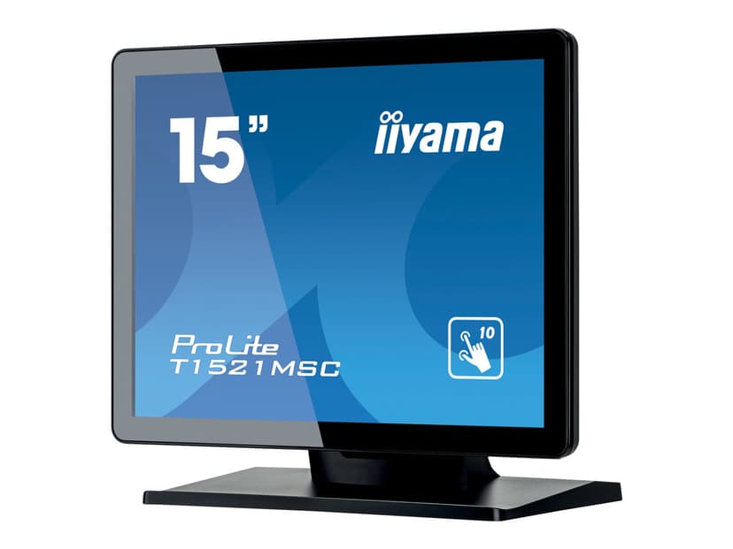 iiyama ProLite T1521MSC-B1 15" Touch TN 4:3 15" 1024 x 768pixels 4:3