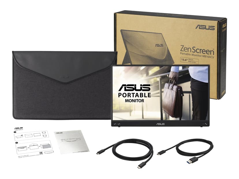 ASUS ZenScreen MB16ACV 15.6" 1920 x 1080pixels IPS 16:9 60Hz