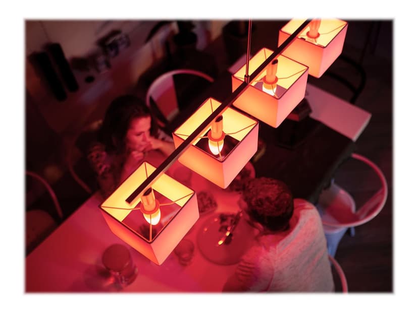 Philips Hue White and Color Ambiance 5.3W B39 2-Pack