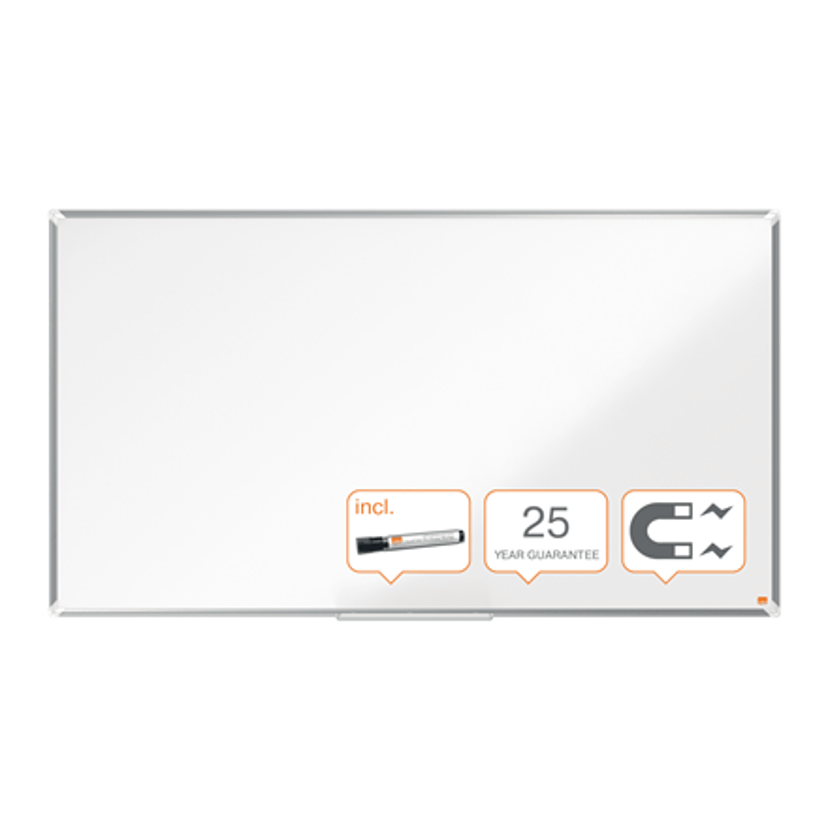 Nobo Whiteboard Premium Plus Wide Emalj 155x87cm 70"