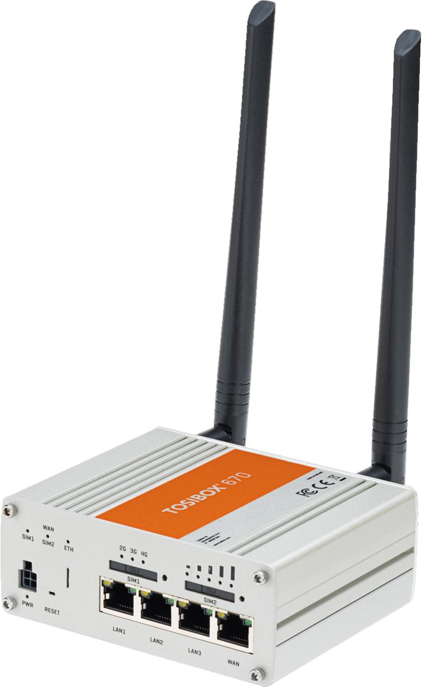 Tosibox 670 Wireless Industrial Gateway