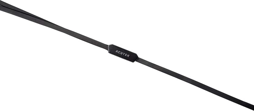 Acutek ACDK-M41 kuulokkeet ja kuulokemikrofoni In-ear Puhelut/Musiikki/Urheilu/Päivittäinen Musta Musta