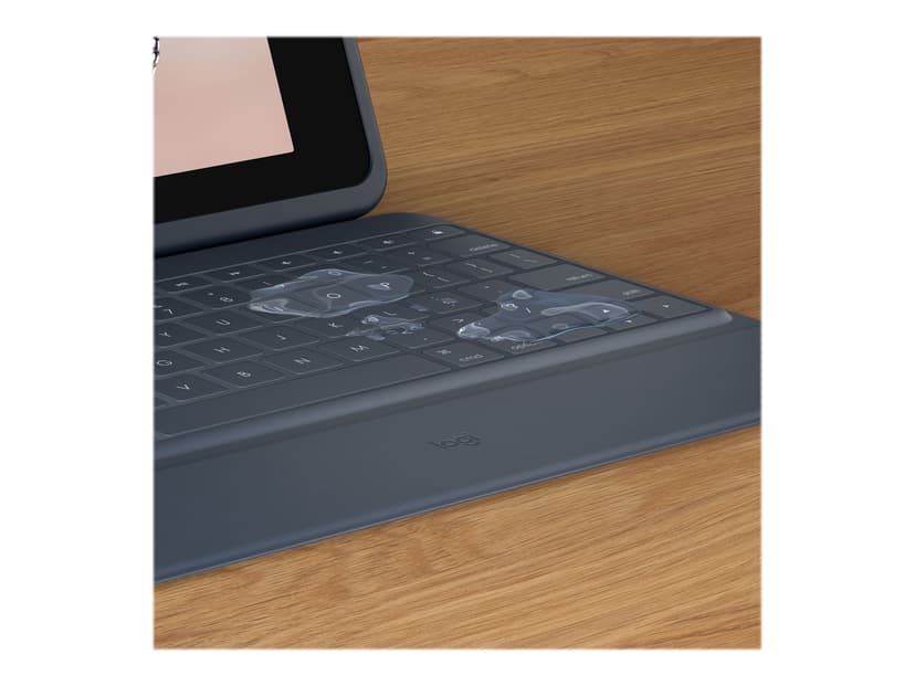 Logitech Rugged Combo 3 iPad 10.2" 7th gen, iPad 10.2" 8th gen, iPad 10.2" 9th gen Nordisk Blå