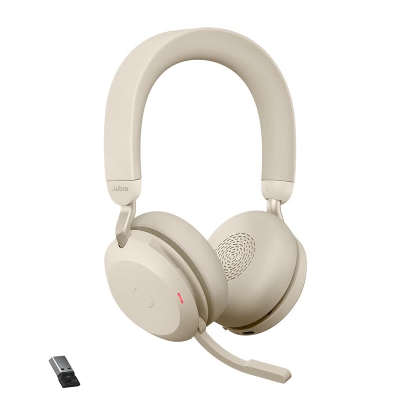 Jabra Evolve2 75 Stereo USB-A UC Beige