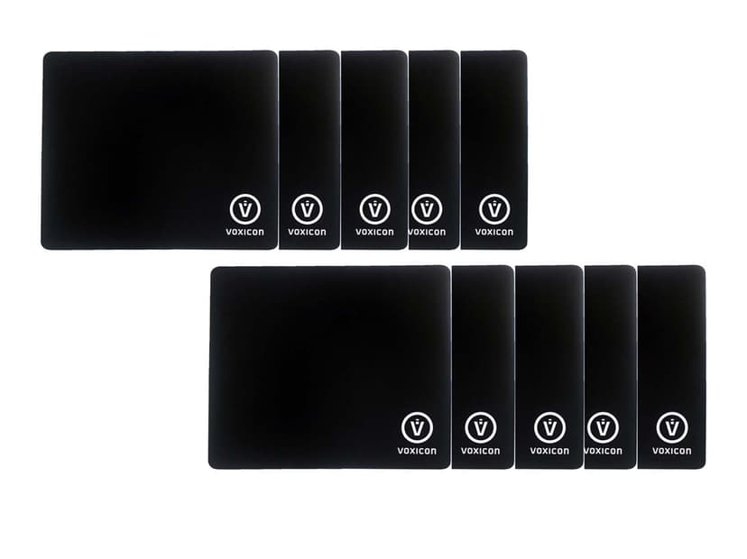 Voxicon MOUSEPAD BLACK MEDIUM 10-PACK