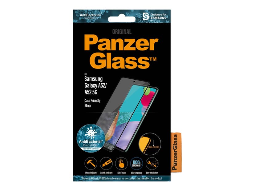 Panzerglass skärmskydd Case Friendly Samsung Galaxy A52, Samsung Galaxy A52 5G, Samsung Galaxy A53 5G