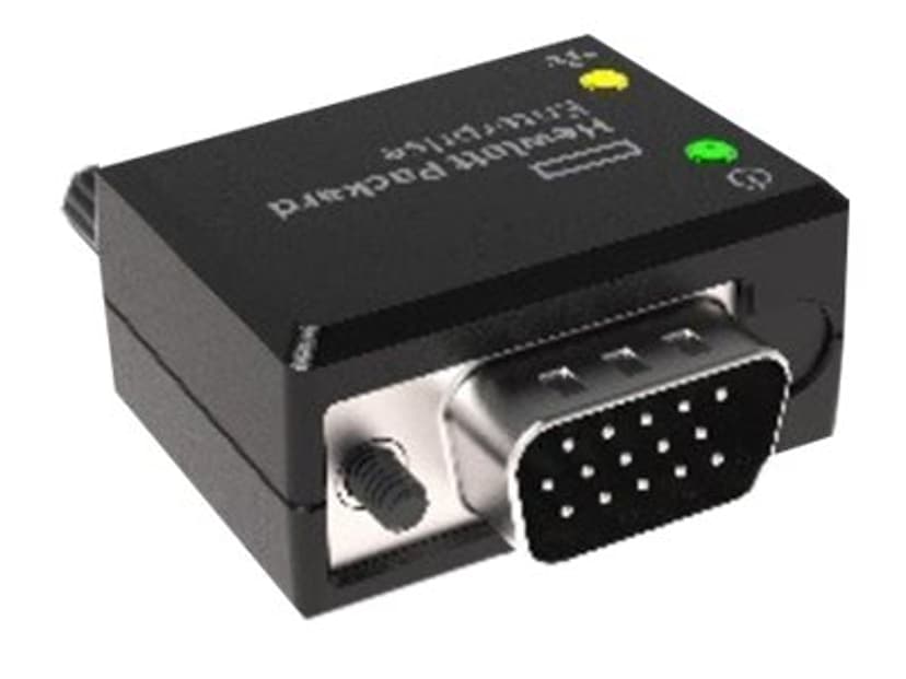 HPE KVM Console SFF USB 8-pack Interface Adapter KVM-kytkin Musta