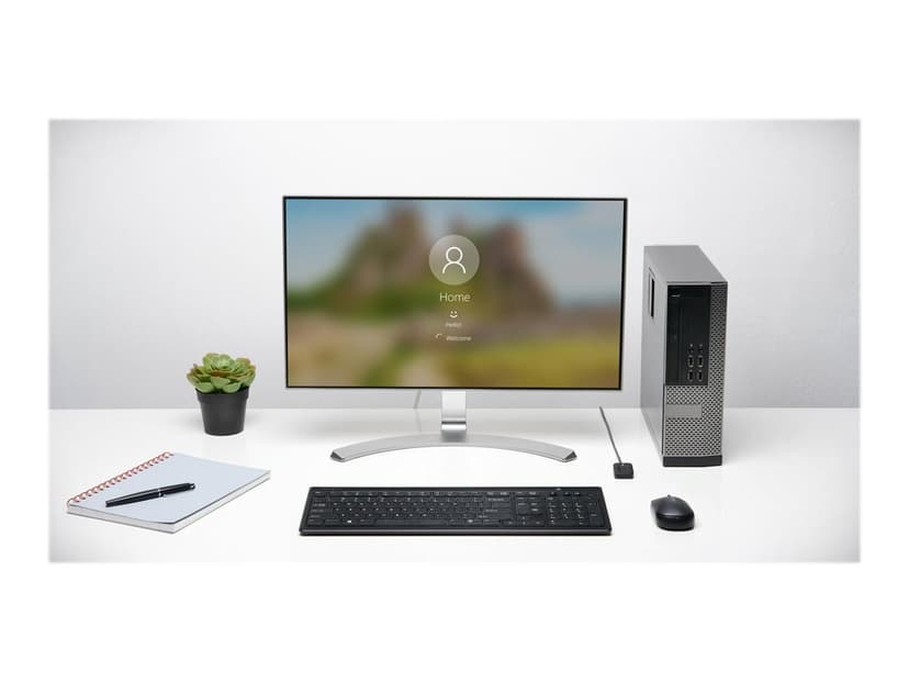 Kensington K62330WW fingeravtrycksläsare USB 2.0 Svart