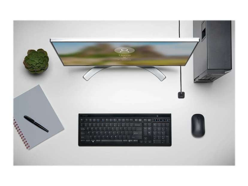 Kensington K62330WW sormenjälkilukija USB 2.0 Musta