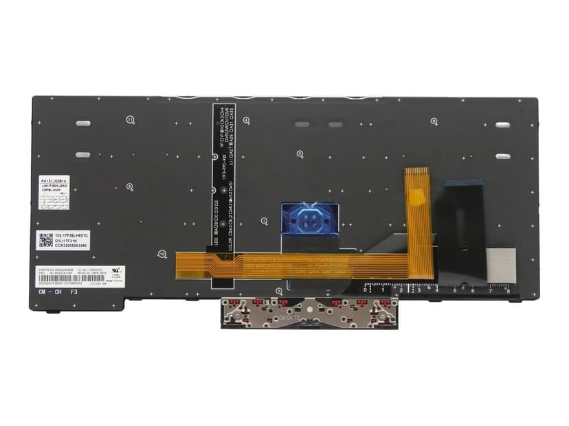 Lenovo 5N20V43768 reservdelar bärbara datorer Tangentbord